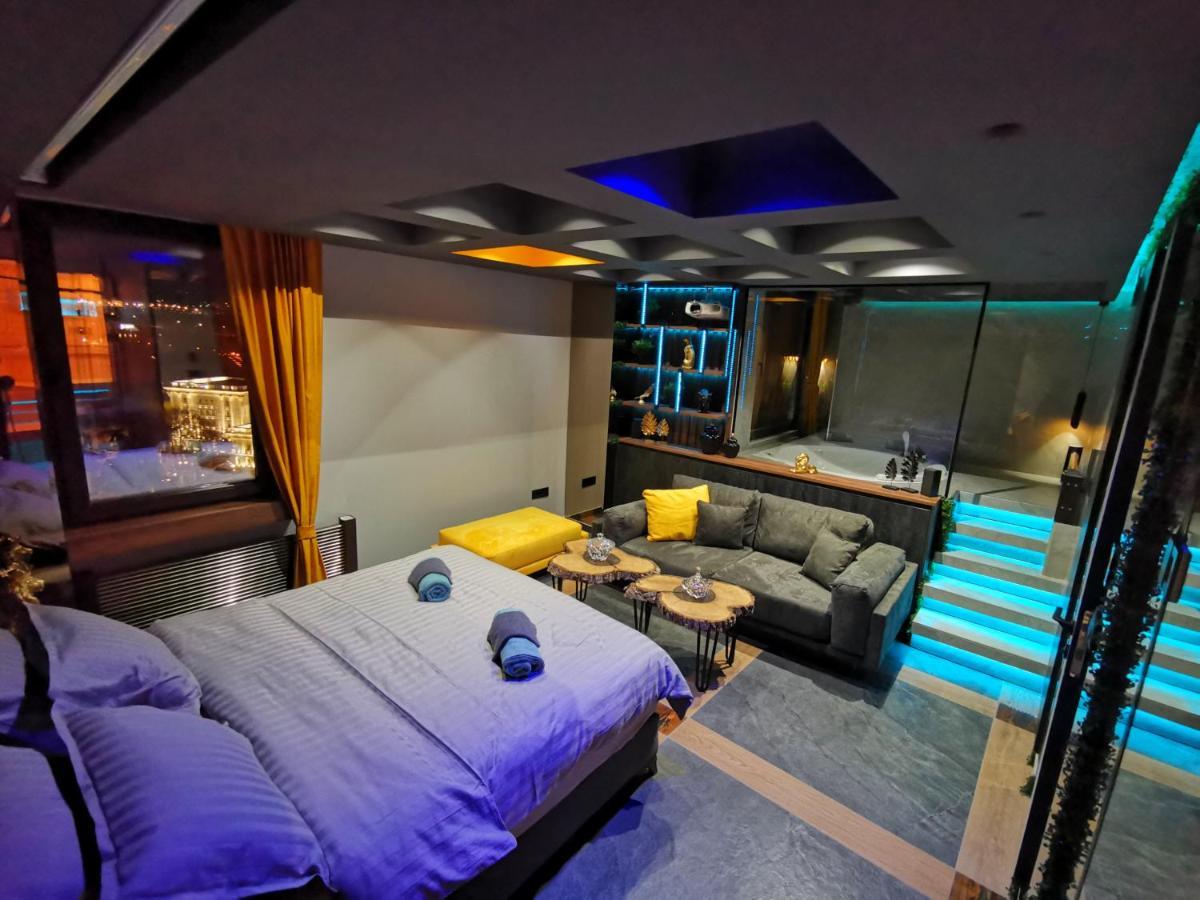 Pentlux - Spa Penthouse In The Heart Of スコピエ エクステリア 写真