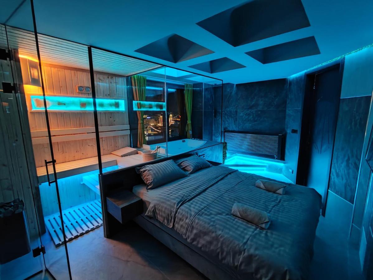 Pentlux - Spa Penthouse In The Heart Of スコピエ エクステリア 写真